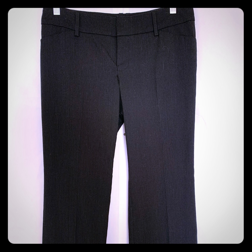 Pinstripe suit pants